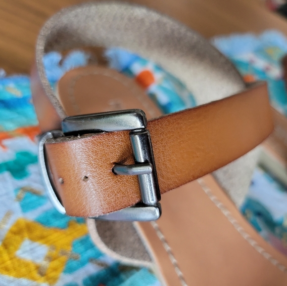 🦋Turquoise Beaded Sandals - Picture 3 of 6